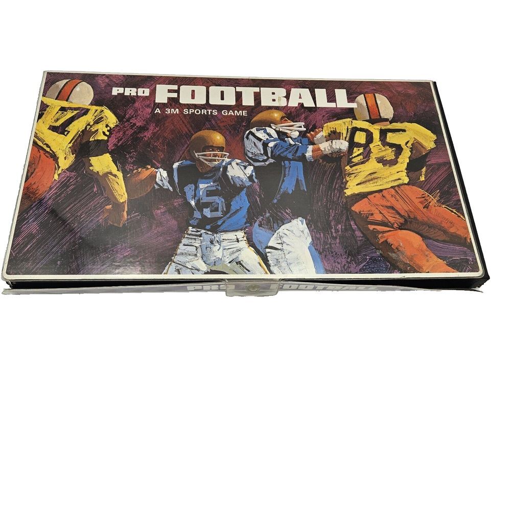 Vintage 3M Pro Football Game 1968 Minnesota Mining Complete